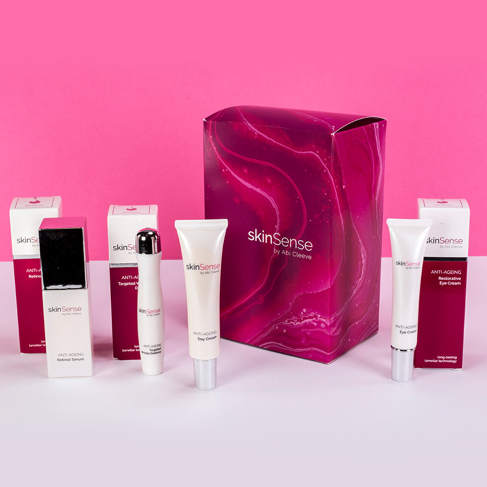 Colección de 4 piezas de tratamiento antiedad SkinSense