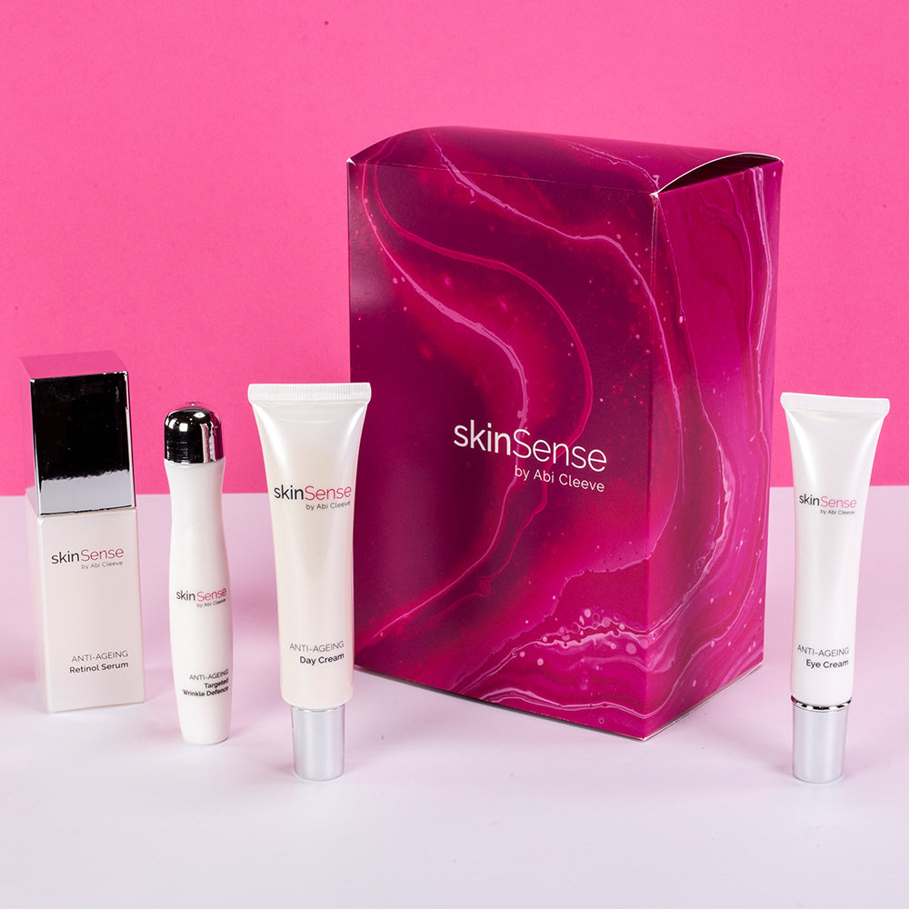 Colección de 4 piezas de tratamiento antiedad SkinSense 15 