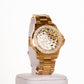 Reloj de Aleación Bañado en Oro