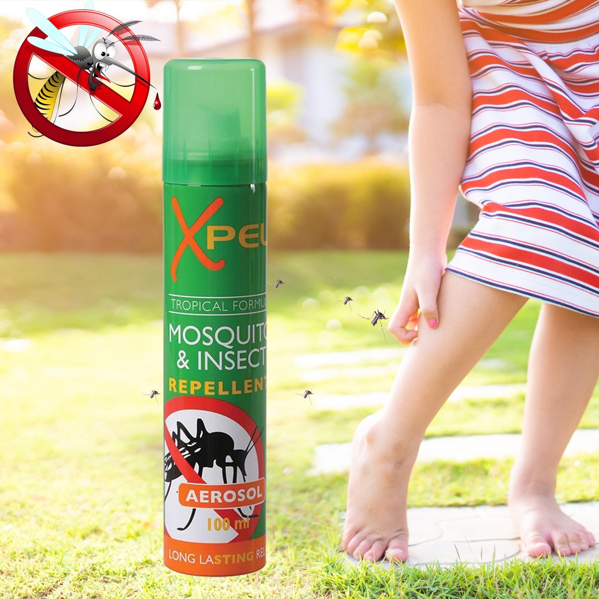 Aerosol Repelente de Mosquitos e Insectos de Ultra Larga Duración para Adultos - 100 ml 2 