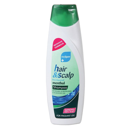 Champú anticaspa con mentol - 400 ml