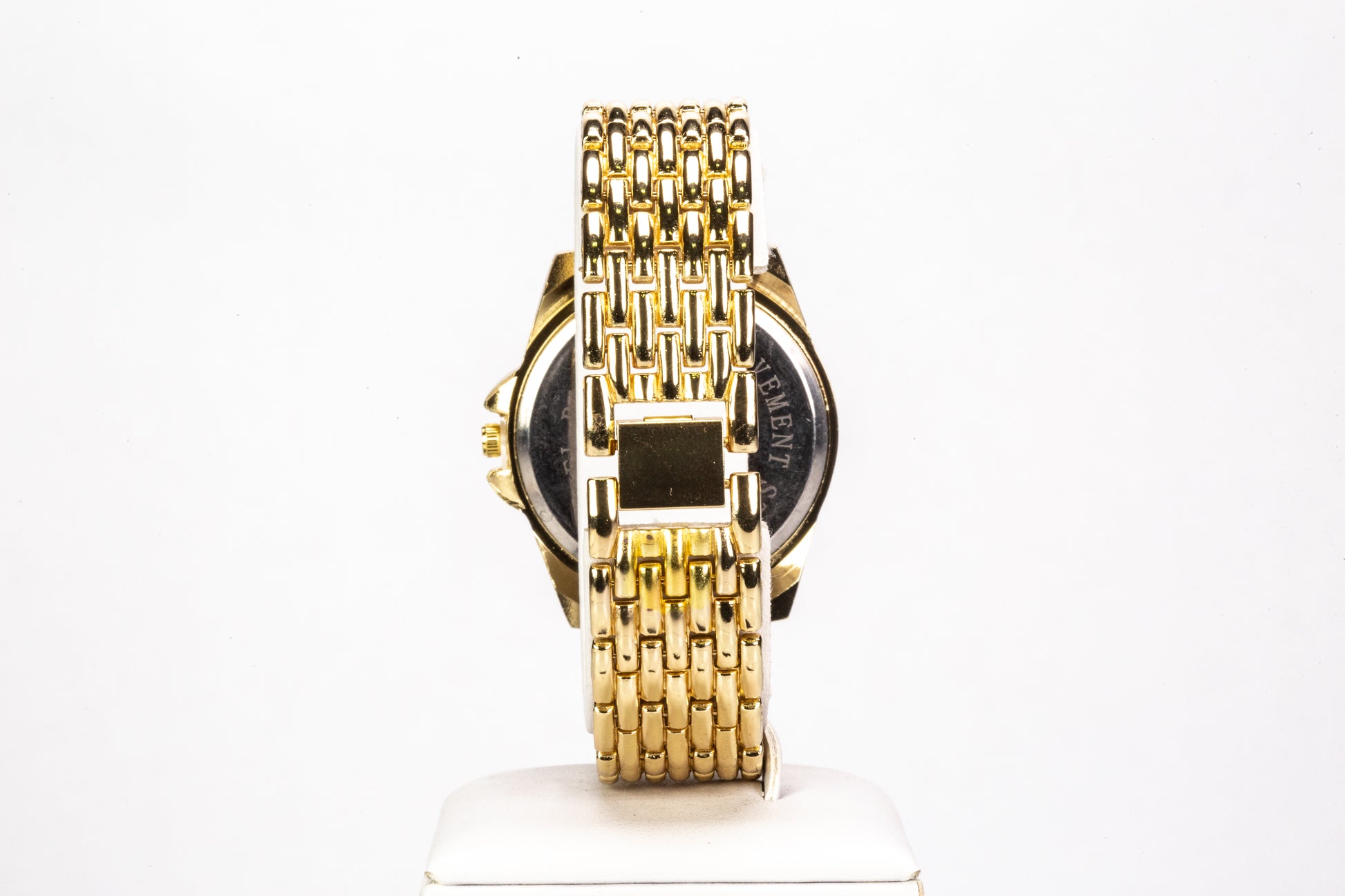 Conjunto de Aleación Bañado en Oro con Cristal Emporia® Blanco ( Collar +Pulsera ) 5 