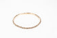 Conjunto de Aleación Bañado en Oro con Cristal Emporia® Blanco ( Collar +Pulsera )