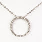 Conjunto de Aleación Bañado en Oro con Cristal Emporia® Blanco ( Collar +Pendientes +Colgante )