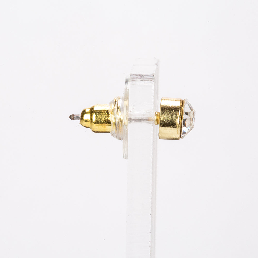 Conjunto de Aleación Bañado en Oro con Cristal Emporia® Blanco ( Collar +Pendientes +Colgante ) 12 