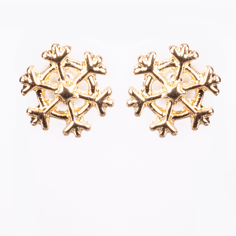 Conjunto de Aleación Bañado en Oro con Cristal Emporia® Rojo y Cristal Emporia® Blanco ( Pendientes )