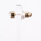 Conjunto de Aleación Bañado en Oro con Cristal Emporia® Rojo y Cristal Emporia® Blanco ( Pendientes )