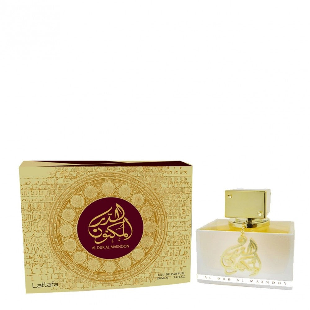 100ml Eau de Parfum Al Dur AL Maknoon Fragancia Oro Picante-Vanilla, para hombres y mujeres 1 