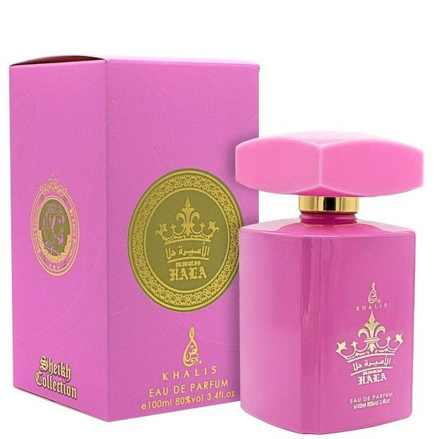 100 ml Eau de Perfume Khalis Princess Hala, Fragancia Floral para Mujer 1 
