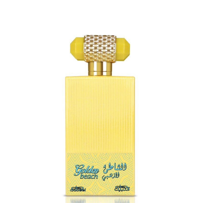 100 ml Eau De Perfume Golden Beach Fragancia Ámbar-Vainilla para Mujeres y Hombres 2 