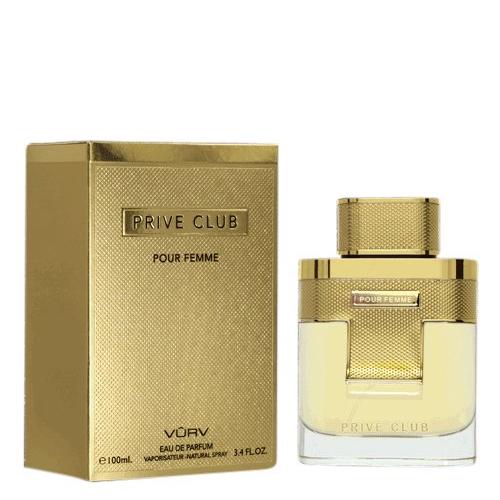 100 ml Eau de Perfume Prive Club Pour Femme Fragancia Oriental Leñoso y Cítrico para Mujeres 1 