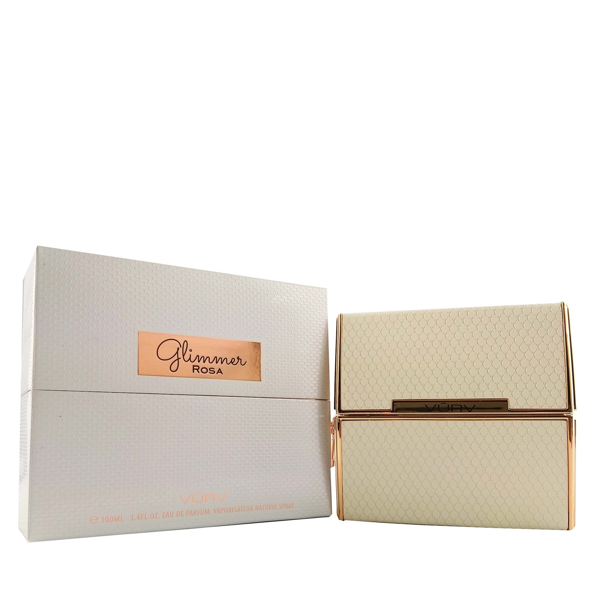 100 ml Eau de Perfume Glimmer Rose Fragancia Oriental, Cítrica y Afrutada Floral para Mujeres 1 