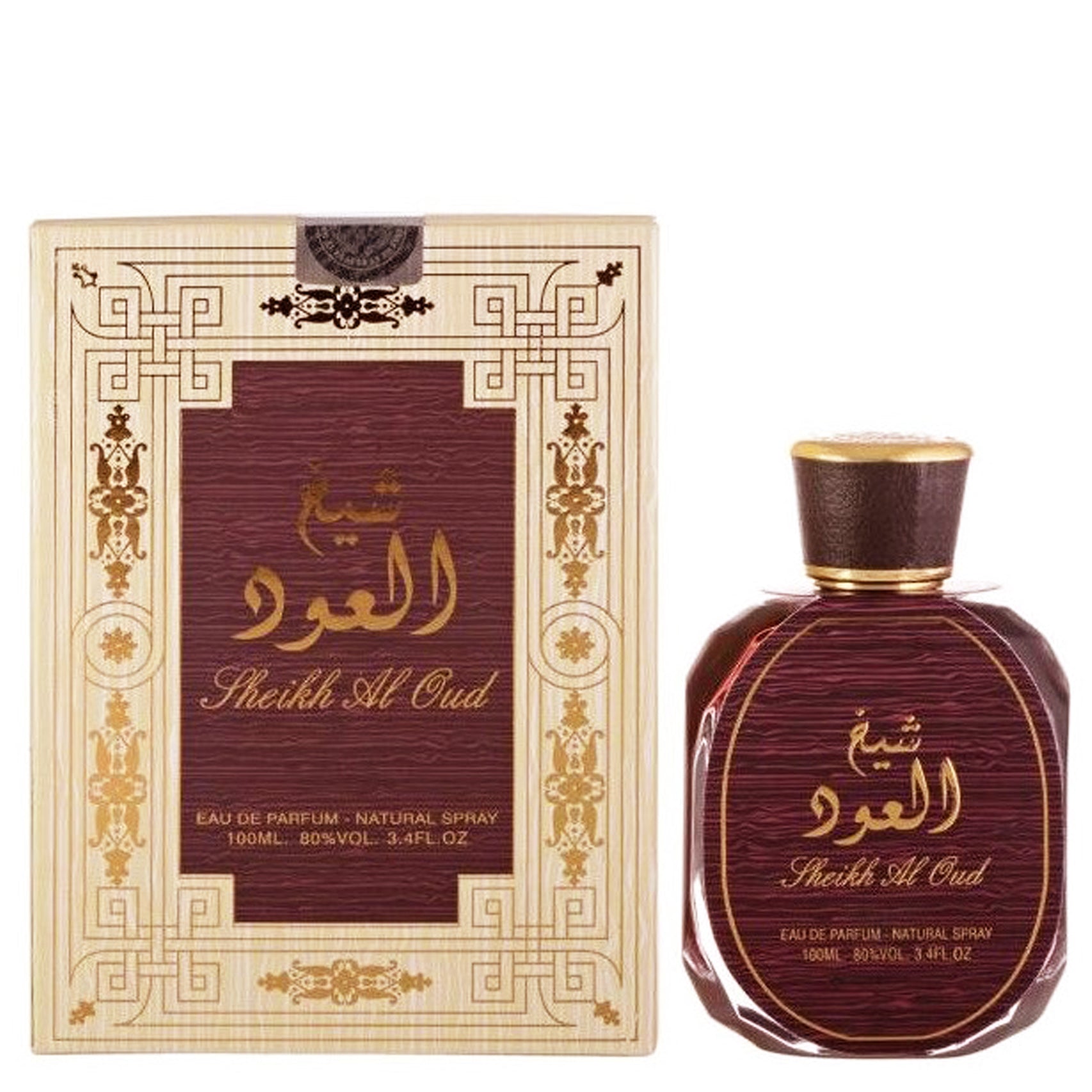 100 ml Eau de Parfum Sheikh Al Fragancia amaderada, oud, picante para hombre 1 