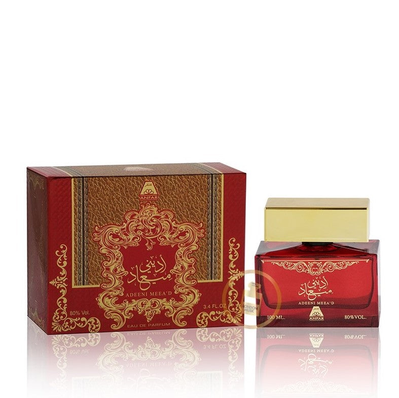 100 ml Eau de Parfum Meead  Fragancia oriental floral amaderada para mujeres