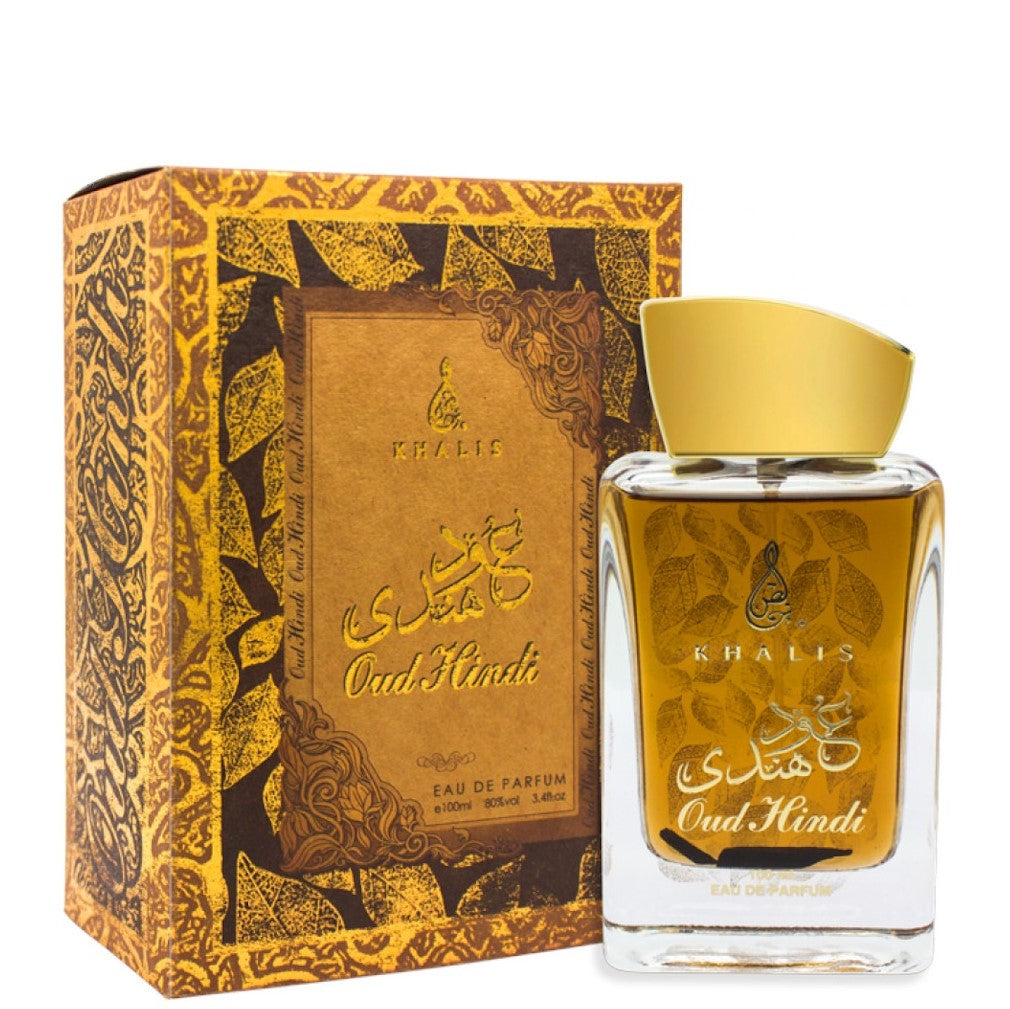 100 ml Eau de Perfume Oud Hindi dulce Almizclado Ámbar Fragancia para hombres y mujeres 1 