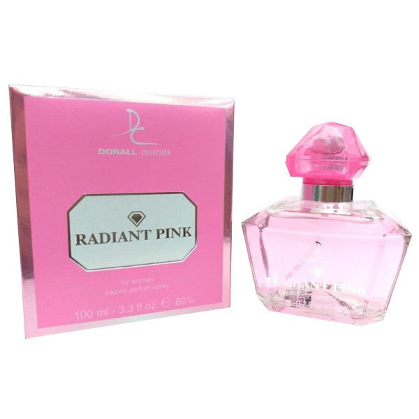 100ml Agua de perfume.RADIANT PINK  Fragancia floral para mujer 1 