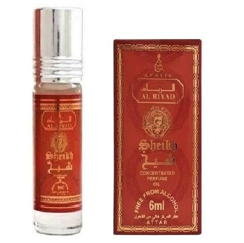 6 ml Aceite de perfume 6 ml Sheikh Spicy Oriental Fragancia para hombres 1 