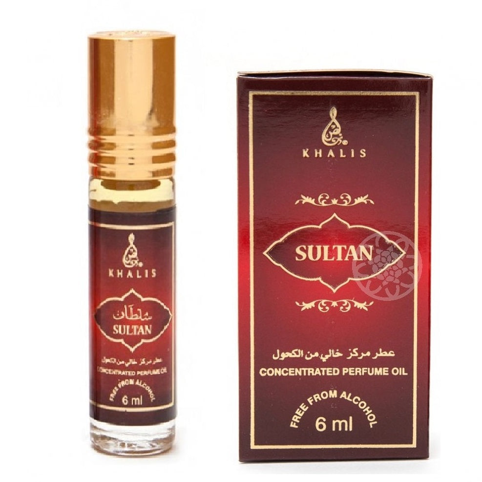 6 ml  Aceite de perfume Sultan Musky Ambery Fragancia Unisex 1 