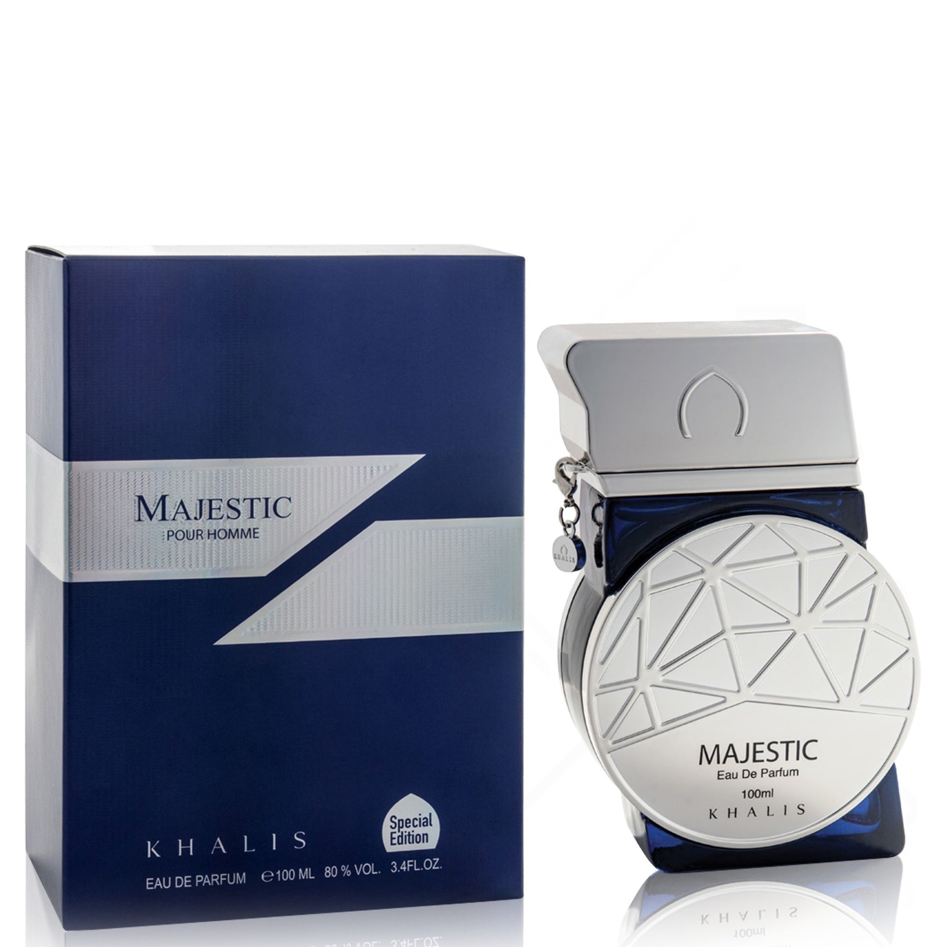 100 ml Eau de Perfume MAJESTIC Fragancia afrutada especiada para hombre 1 