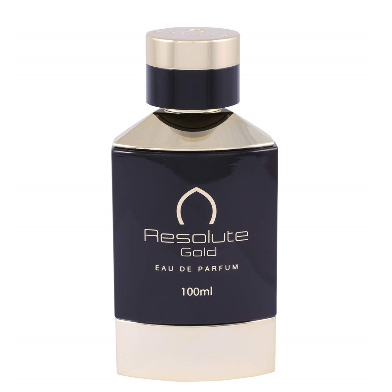 100 ml Eau de Perfume RESOLUTE GOLD Fragancia especiada amaderada para hombre 2 