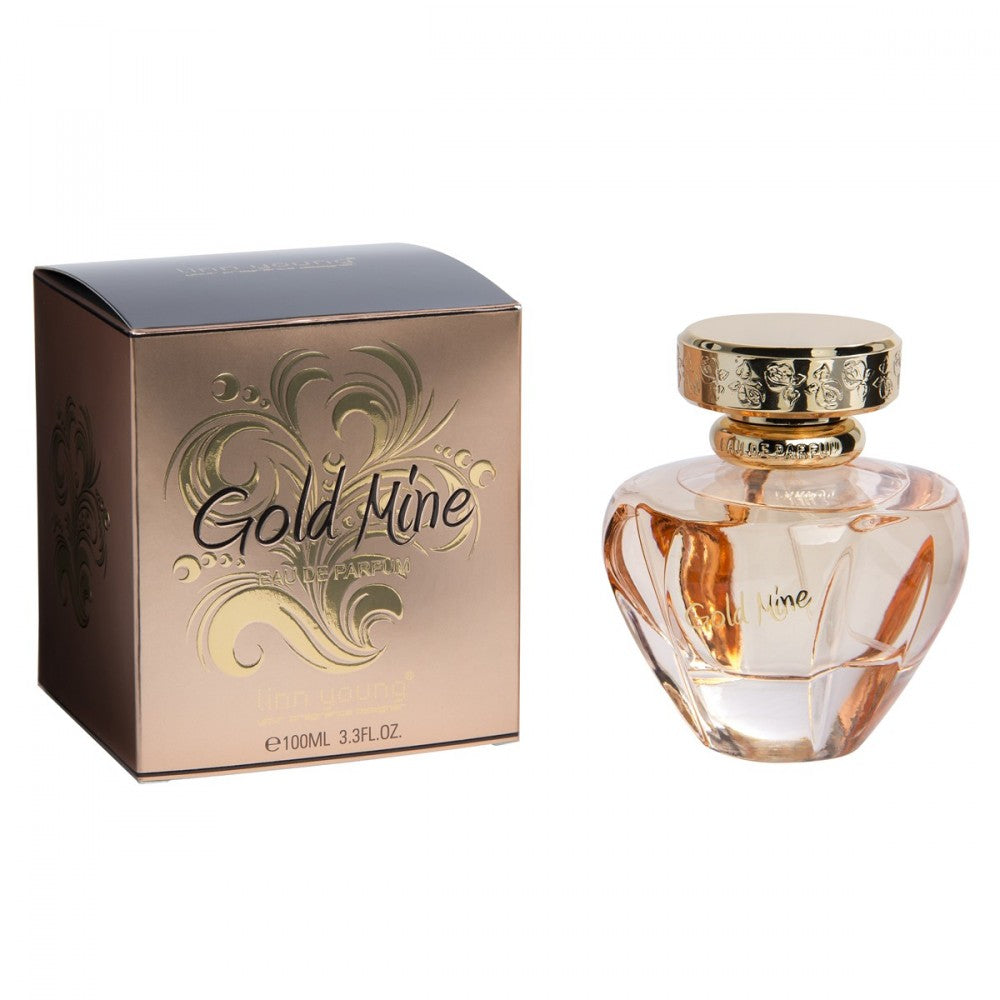 100ml GOLD MINE agua de perfume. Fragancia floral de rosa para mujeres 1 