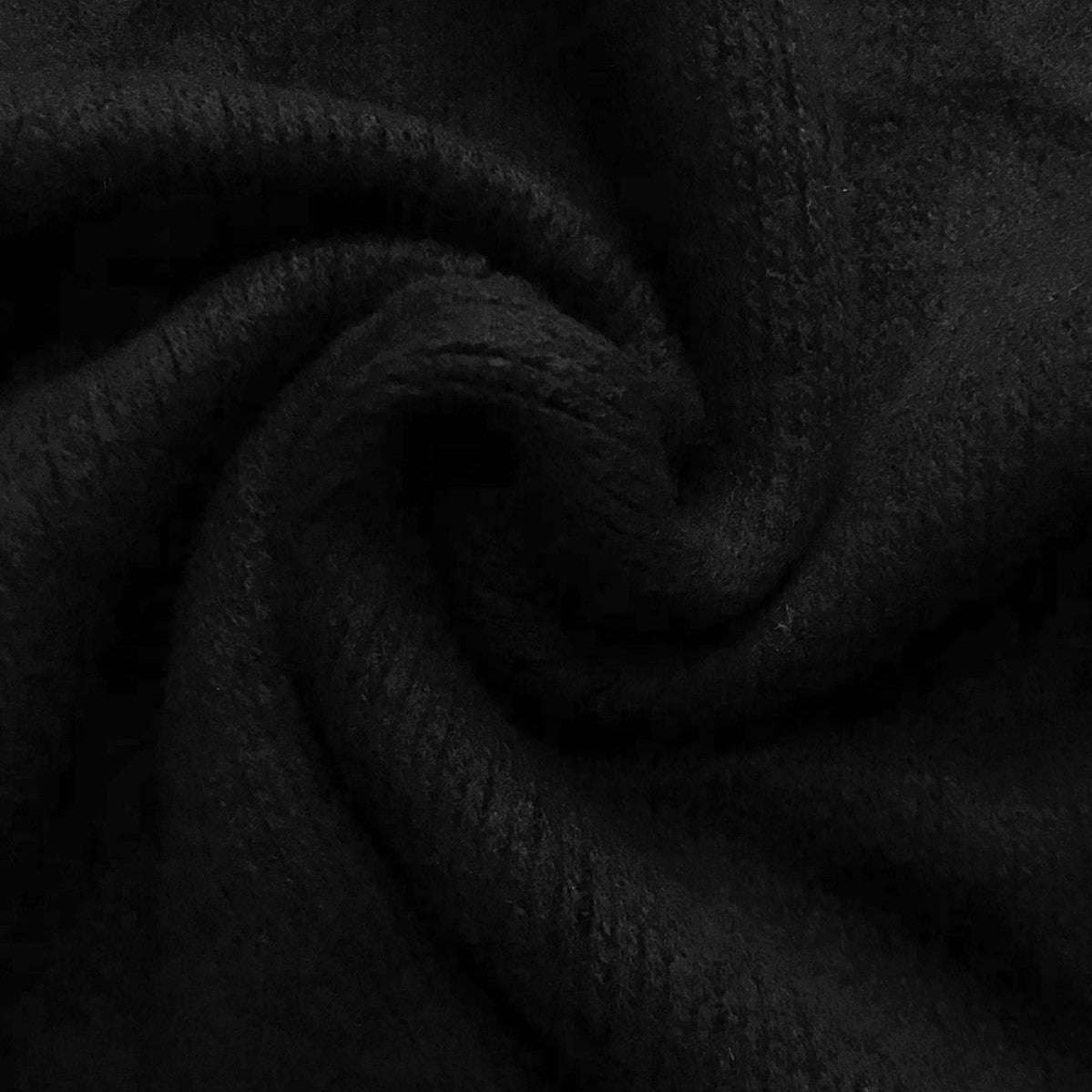 Poncho de punto con cuello alto, 50 cm x 70 cm x 335 cm, negro 4 