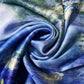 Pañuelo de seda, 70 cm x 180 cm, Claude Monet - Water Lilies