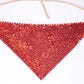 Conjunto de Aleación Bañado en Oro con Cristal Emporia® Rojo ( Collar +Pendientes )