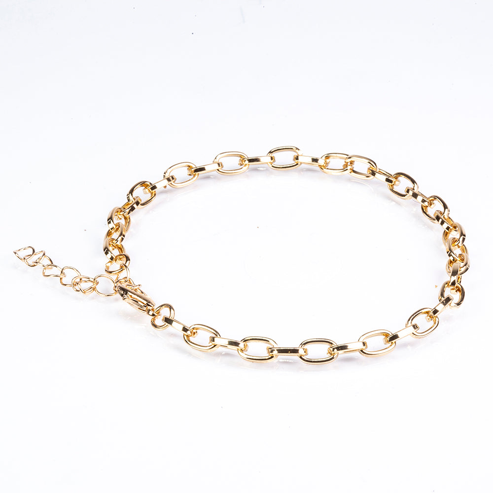 Conjunto de Aleación Bañado en Oro con Esmalte y Cristal Emporia® Verde ( Pulsera ) 7 