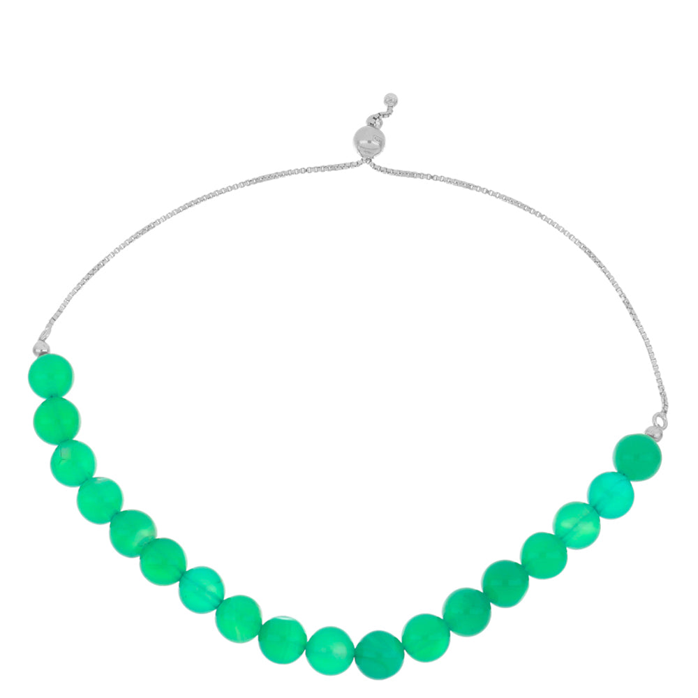 Conjunto de Plata con Cuarzo verde de Spruce Pine 2 