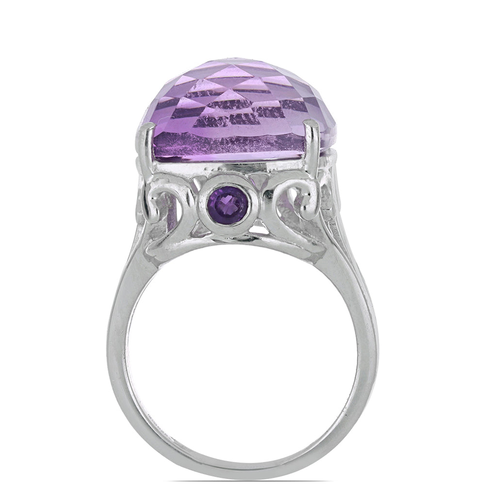 Anillo de Plata con Amatista de Vera Cruz 4 