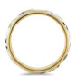 Anillo de Plata Bañada en Oro con Esmalte