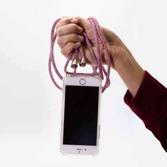 Funda de móvil HMH transparente y con múltiples collares para los móviles Huawei