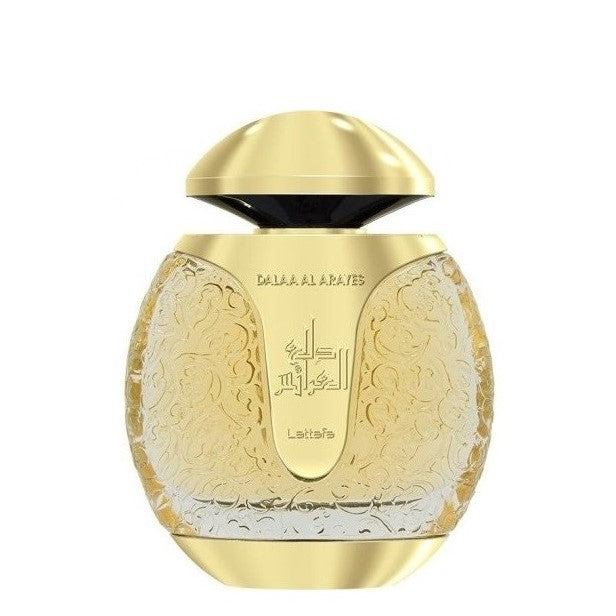 100 ml Eau De Parfum Dalaa Al Arayes Fragancia de jazmín picante dorado para mujeres y hombres 2 