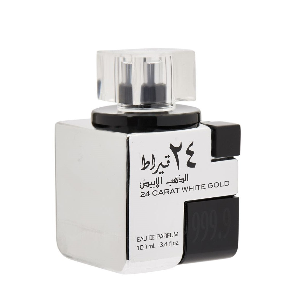 100 ml Eau De Parfum Lattafa Fragancia dulce de oro blanco de 24 quilates para hombre 2 