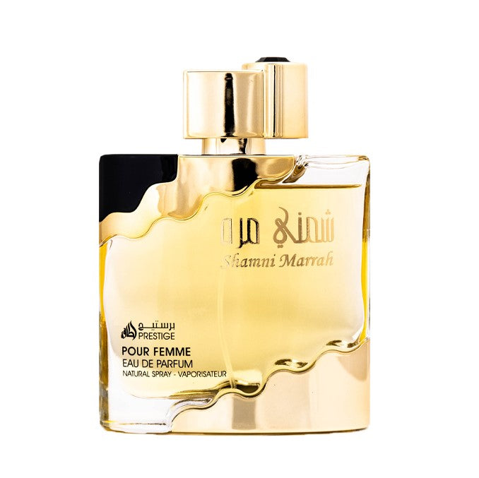 100 ml Eau De Parfum Lattafa Shamni Marrah Femme Dulce fragancia oriental de rosa y vainilla para mujer 2 