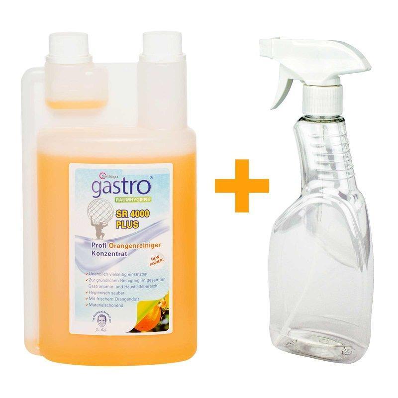 1l (= 300 litros) Concentrado Antiséptico + un spray dosificador de REGALO 3 